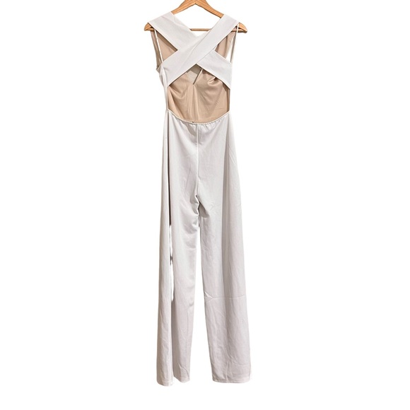 Lulus Thinking Out Loud White Backless Jumpsuit - Picture 11 of 16